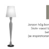 Janzon Hög Bordslampa (Oliv)