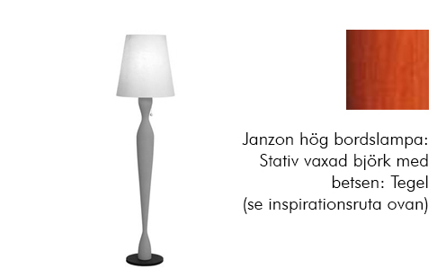 Janzon Hög Bordslampa (Tegel)