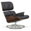 Eames Lounge Chair New (Läder Nero
