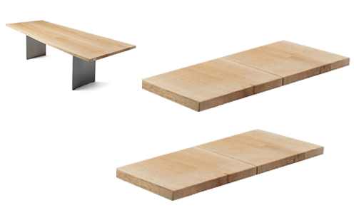 Tree Table Matbord: Iläggsskivor  (100x50 cm