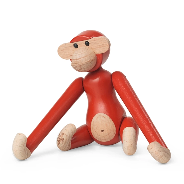 Kay Bojesen Apa Mini Vintage Red