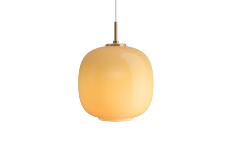 VL45 Radiohus Pendel Taklampa Amber