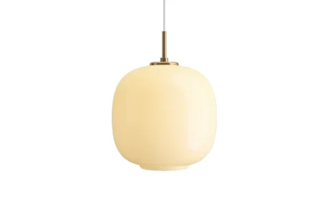 VL45 Radiohus Pendel Taklampa Pale Yellow