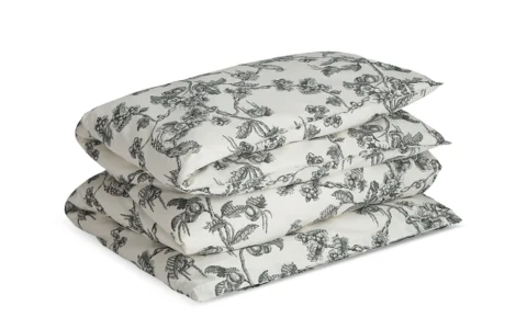 Tree Print Påslakan Dubbelt Tartan Green