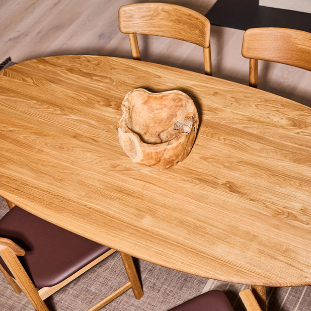 Matbord Miss Tailor Ovalt 180 cm