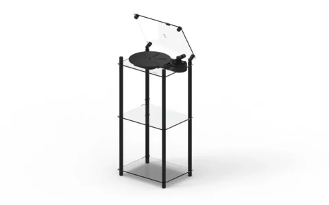 Transparent Turntable Stand Stativ