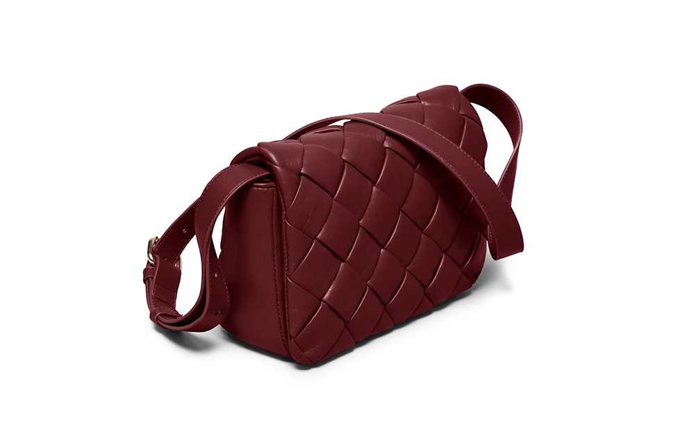 Handväska Shoulder Bag Small Braided Criss Cross