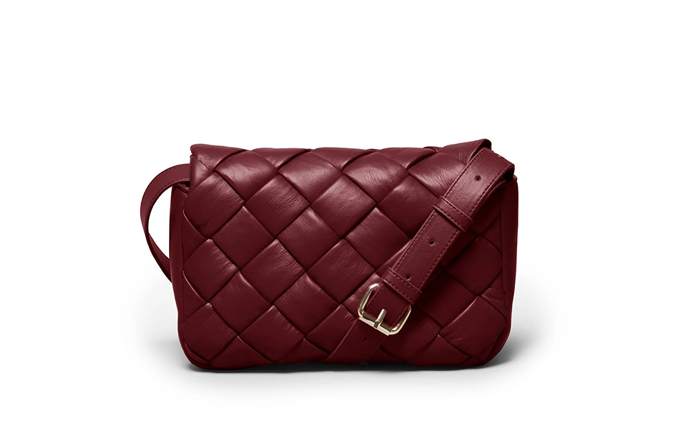 Handväska Shoulder Bag Small Braided Criss Cross