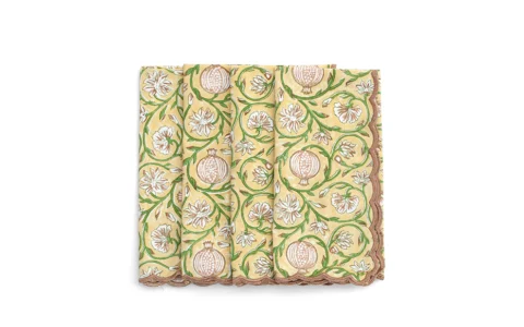 Tangier Pomegranate Scallop Servetter 4-pack