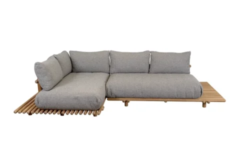 Sticks Platform Hörnsoffa Teak Utemöbel