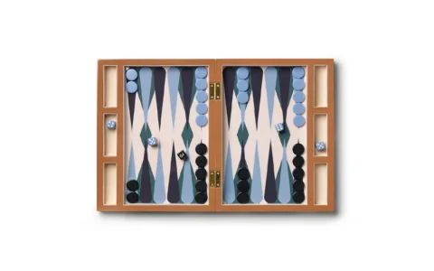 Lacquered Backgammon Spel