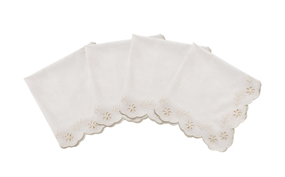 Lace Servett 4-pack