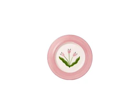 Madelen Möllard Tulip Assiett 22 cm Rosa