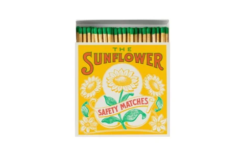 Sunflower Tändsticksask