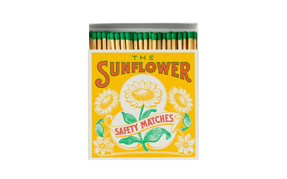 Sunflower Tändsticksask