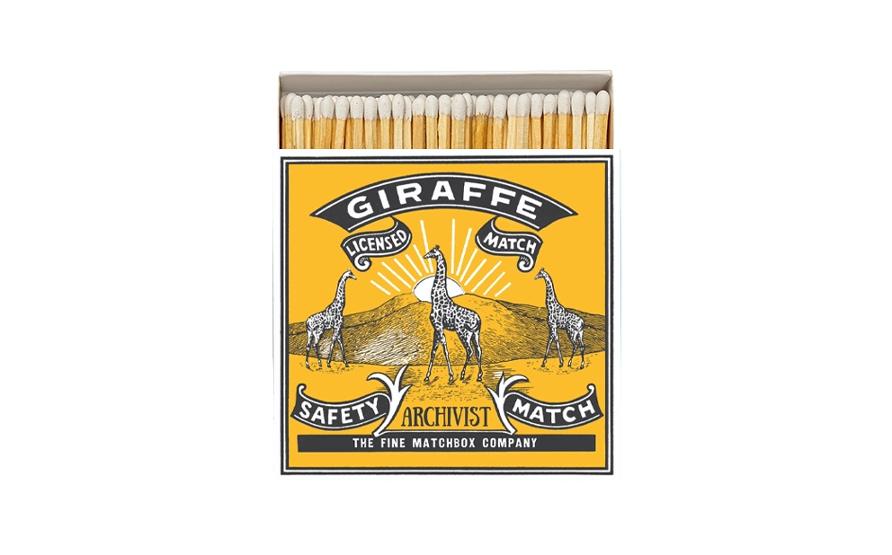 Giraffe Tändsticksask