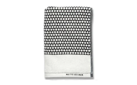 Grid Handduk Black/Off White