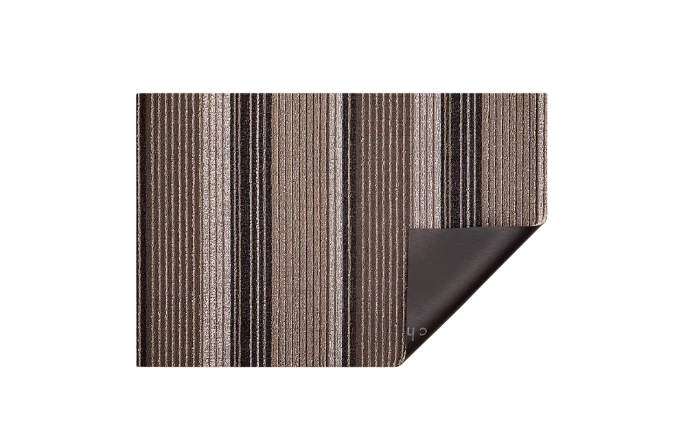 Shag Rug Pleat Stripe Dörrmatta