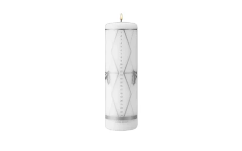 2026 Års Kalenderljus Silver