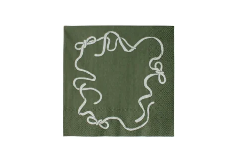Napkin Bows Green