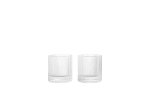 Ripple Tumbler Glas 2-pack